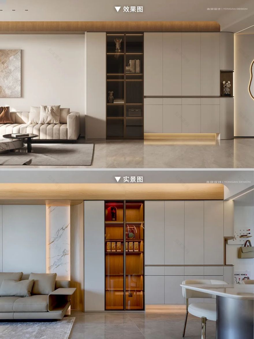 永安实景丨华富村115m²【奢侈品般沁人心扉的光影空间】-62