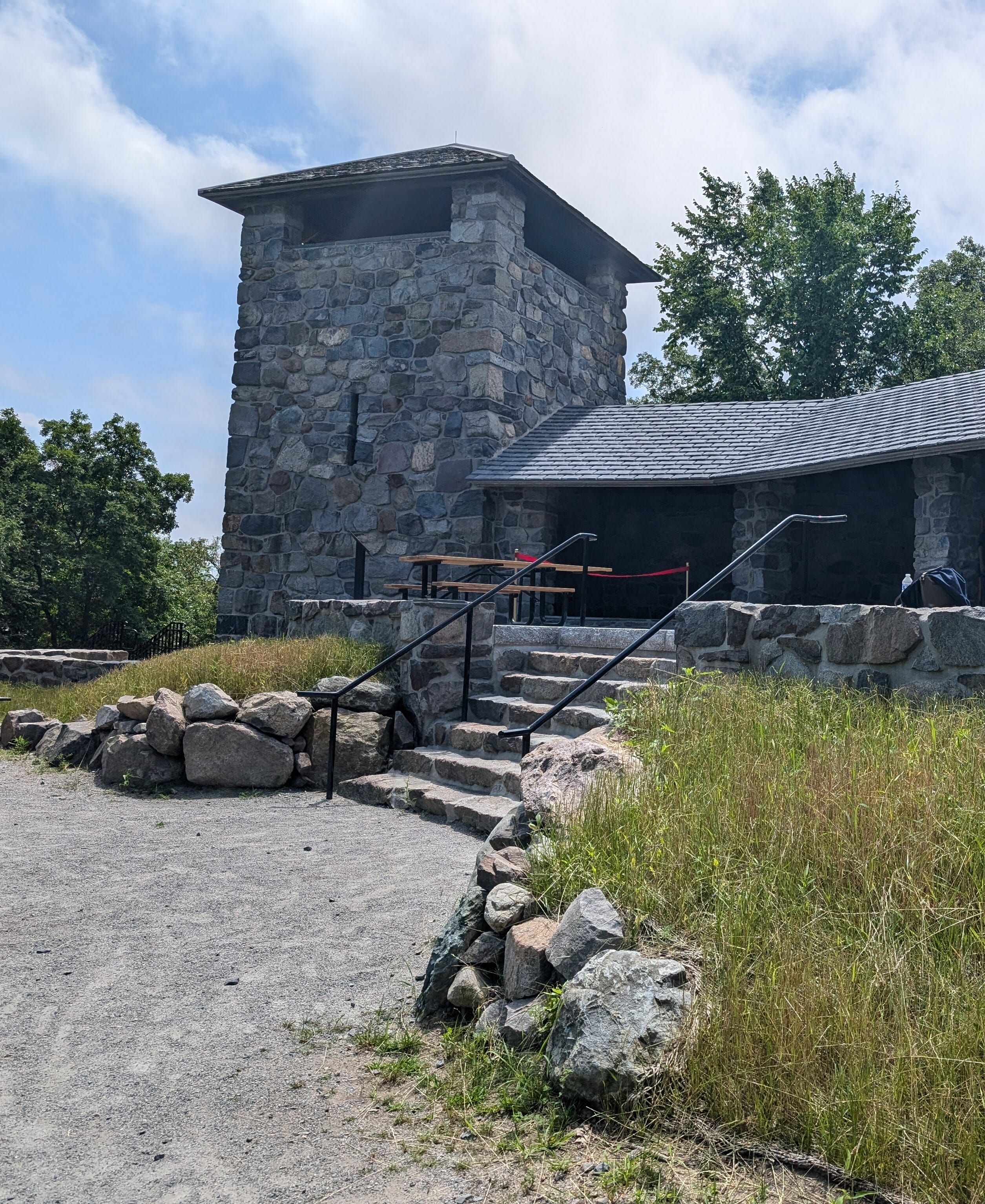 ELIOT TOWER MASONRY AND EROSION REPAIRS - Dodson & Flinker - Landscape Architecture and Planning-2