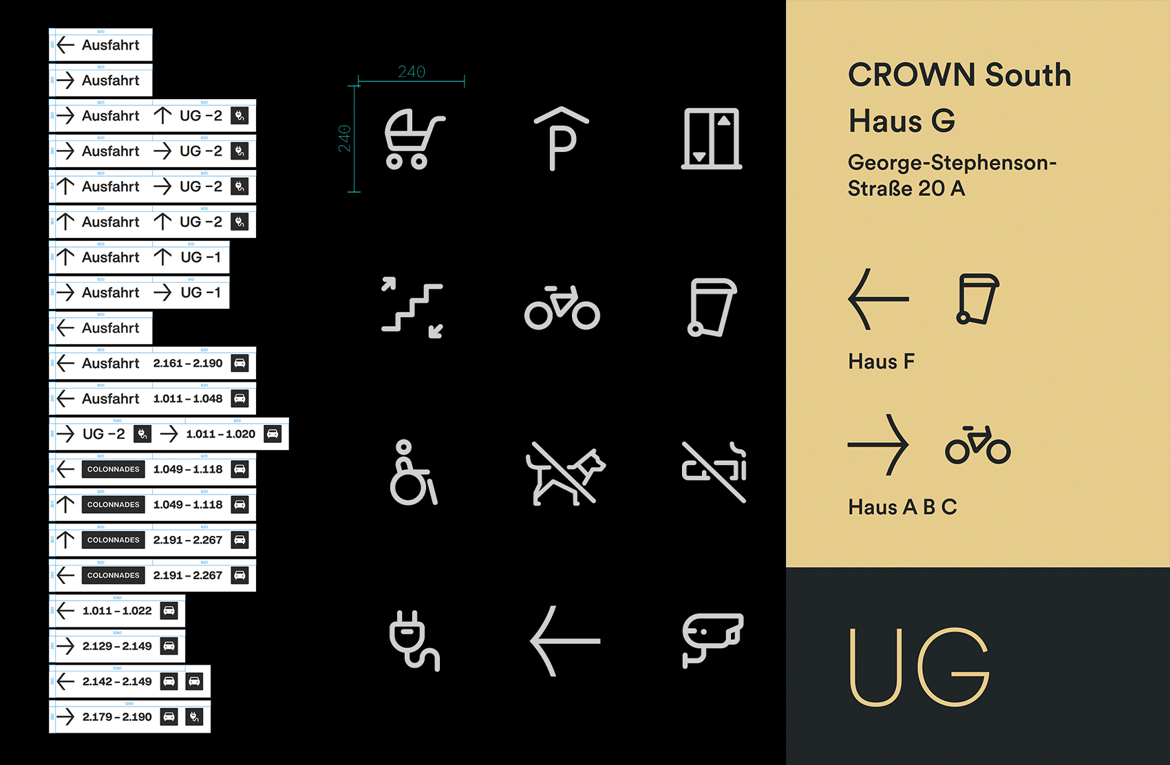 Heidestraße新区建筑标识系统设计丨德国柏林丨COORDINATION与Rosendahl Borngräber-101