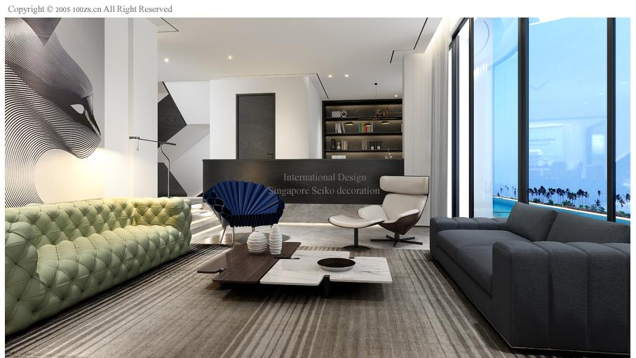 杭州观澜时代国际化风格室内设计-10