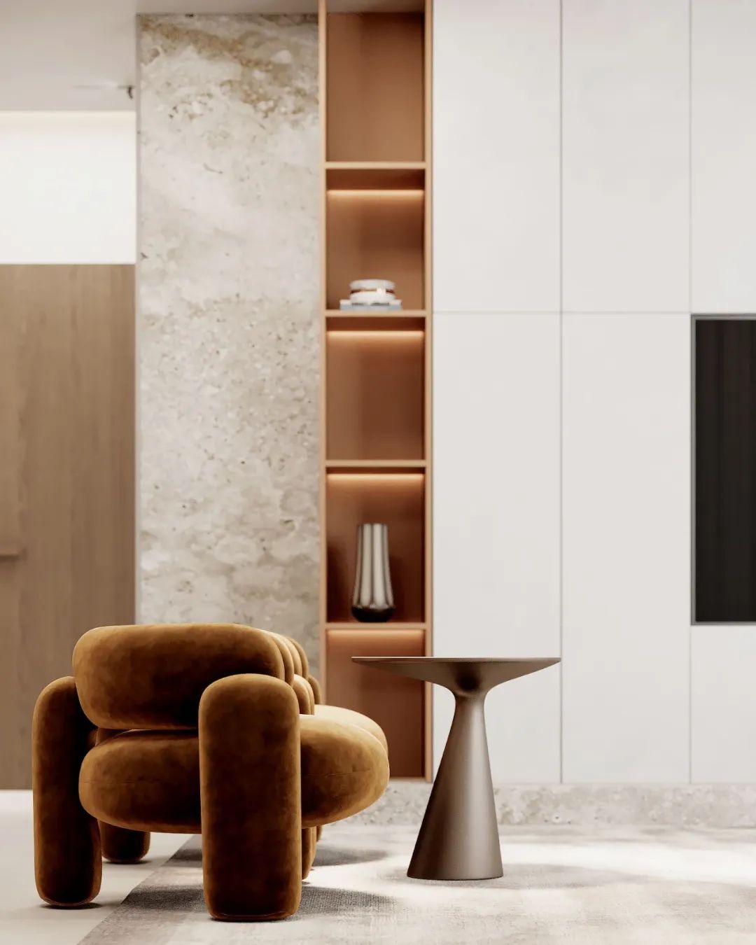 735㎡现代极简别墅设计丨LeQB Architects-85