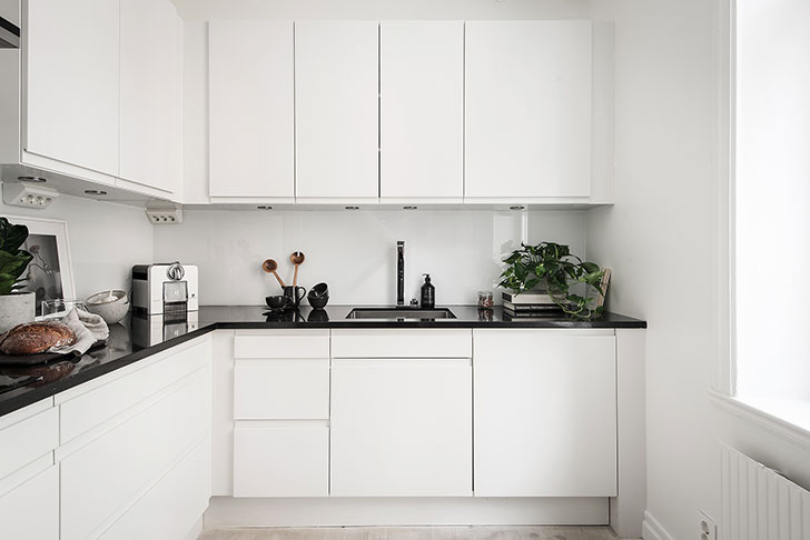 斯德哥尔摩温馨奶油咖啡色公寓设计-10