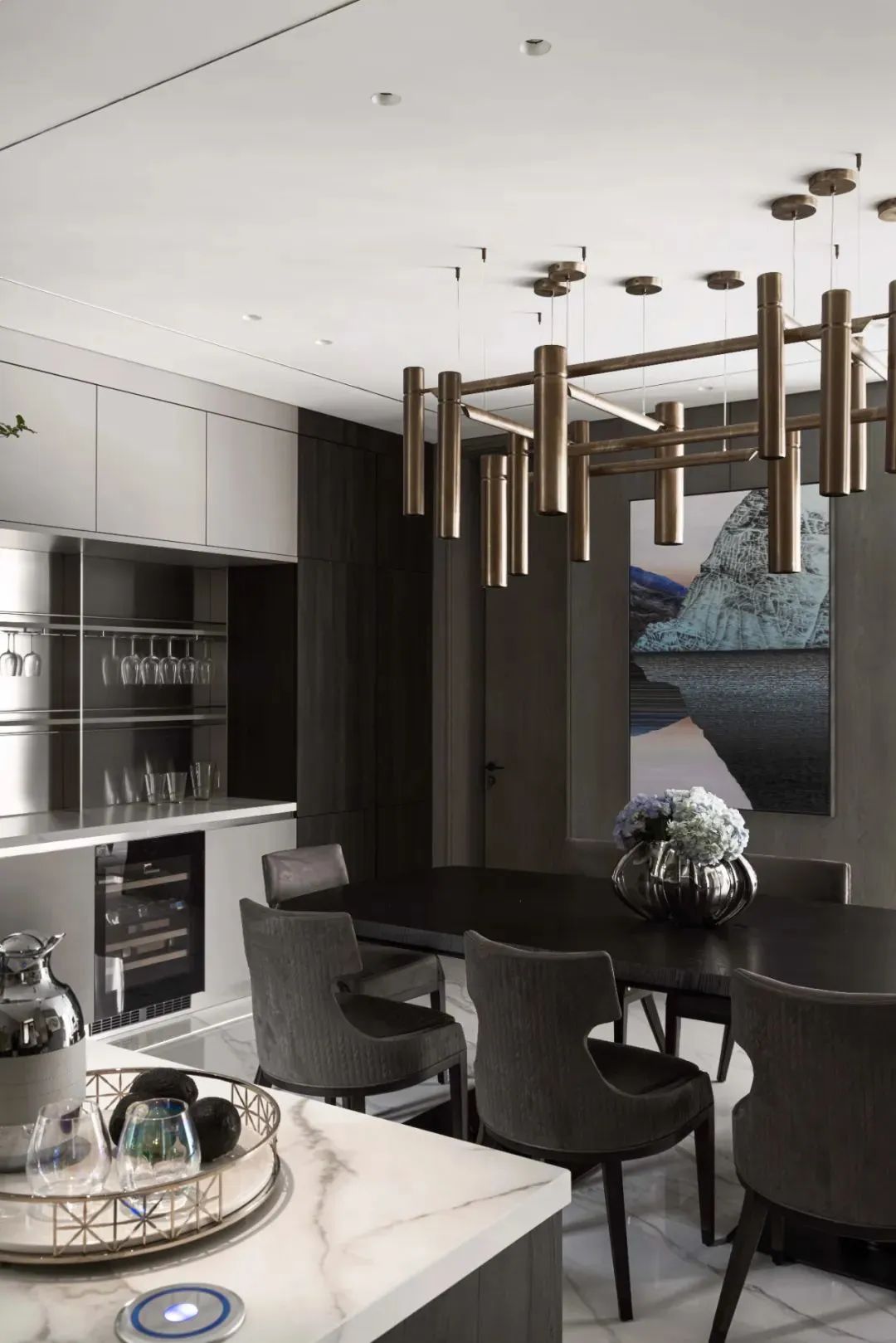 北京 1000㎡豪宅 · 现代中式的完美融合丨中国北京丨北京青廷装饰-35