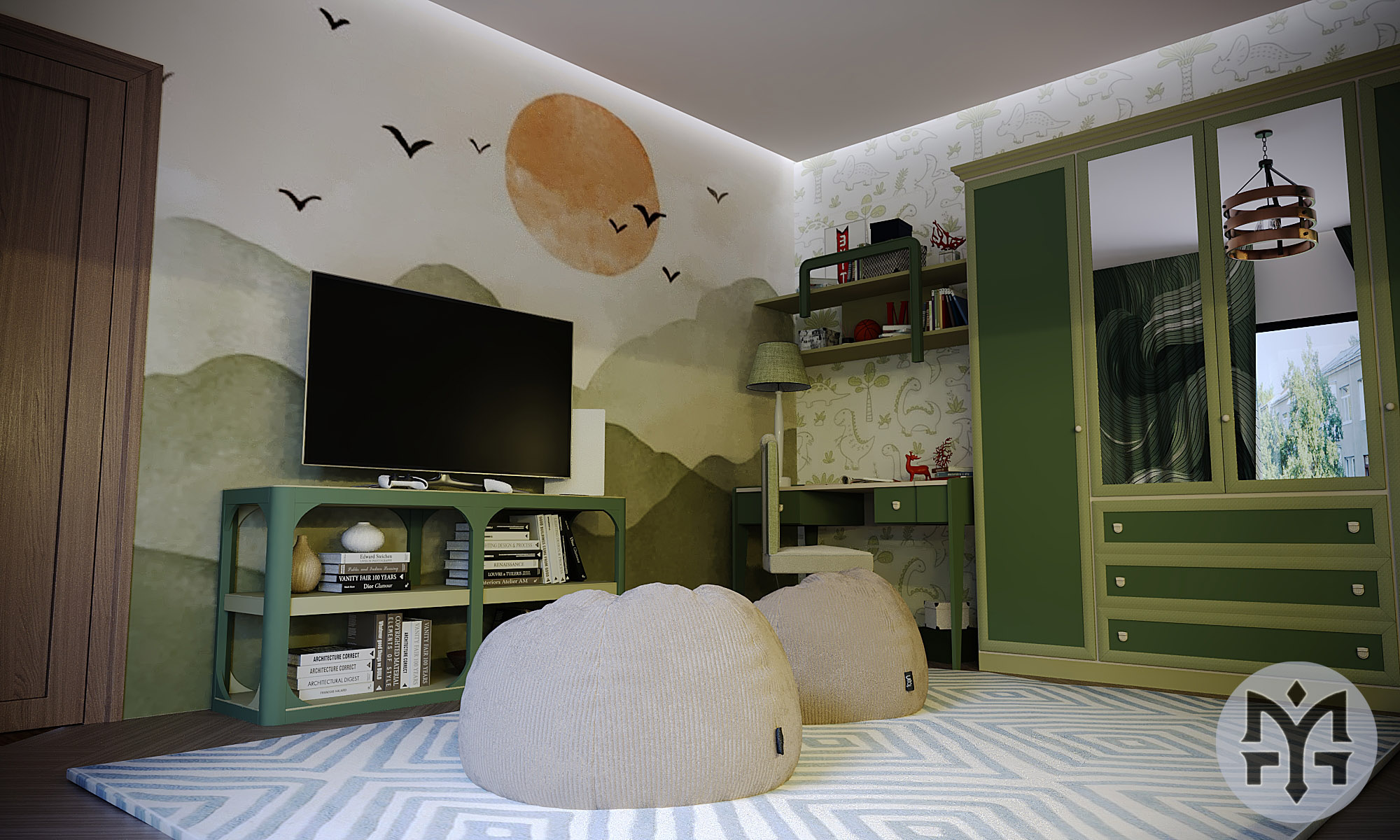 Luxury Design for kids room-6