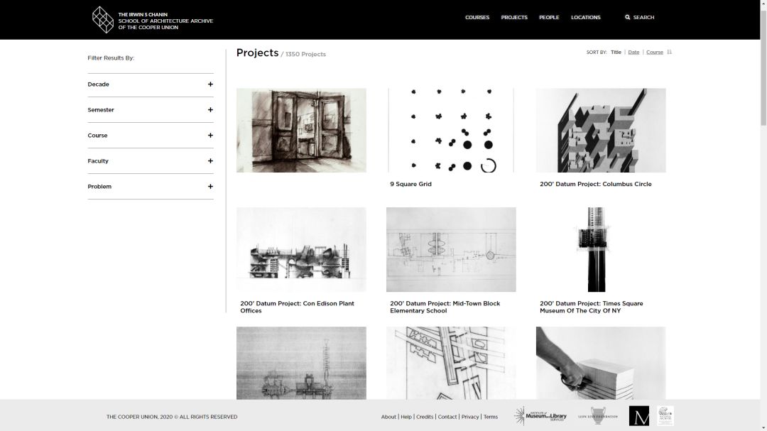 库珀联盟建筑学院公开 80 年教学案例,室内设计亮点频出-56