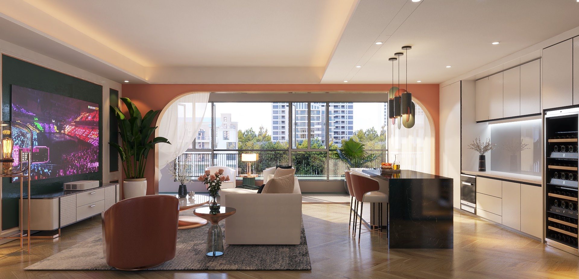 简约北欧风甜品店设计，打造温馨舒适空间-1