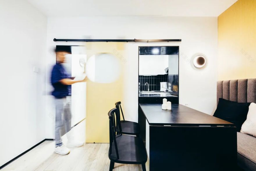 北京半地下室 65 平米住宅改造 | 折叠空间与自然光的巧妙融合-54