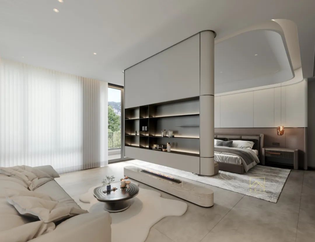 长沙望城自建别墅丨中国长沙丨美颂上镜室内建筑设计-26