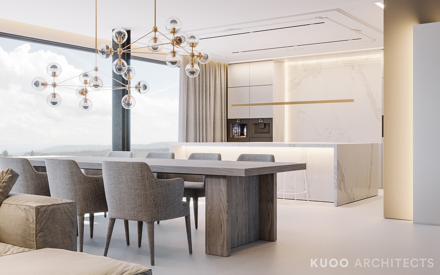 优雅格调·伦敦住宅  KUOO ARCHITECTS-8