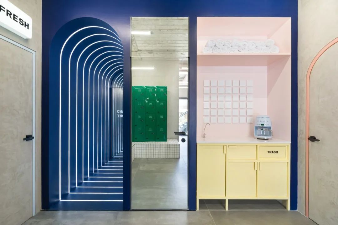 粉蓝设计梦幻色彩空间·模块化厨房和衣柜体验中心-46