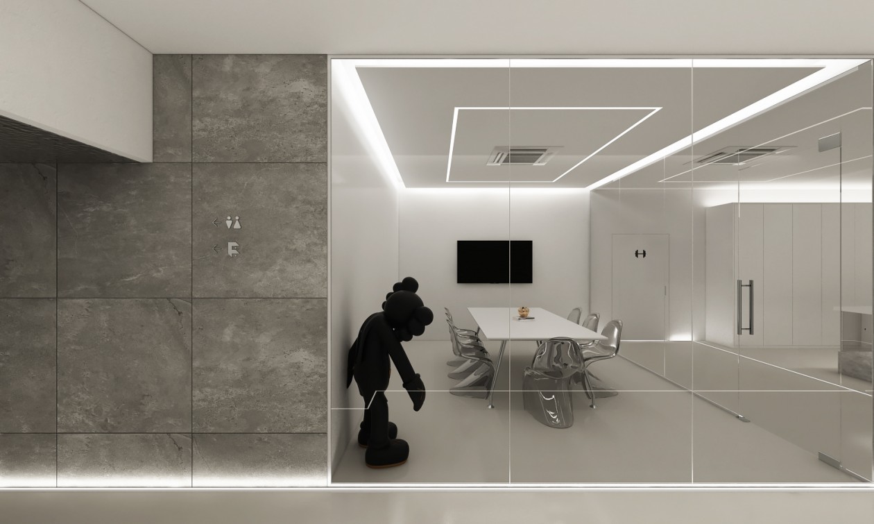 简约风办公空间设计-5