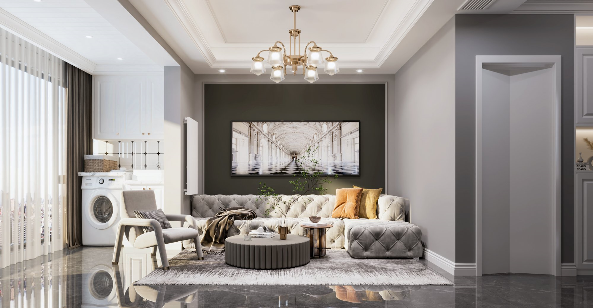 欧式风格装修效果图，精致典雅的高品质生活！-8