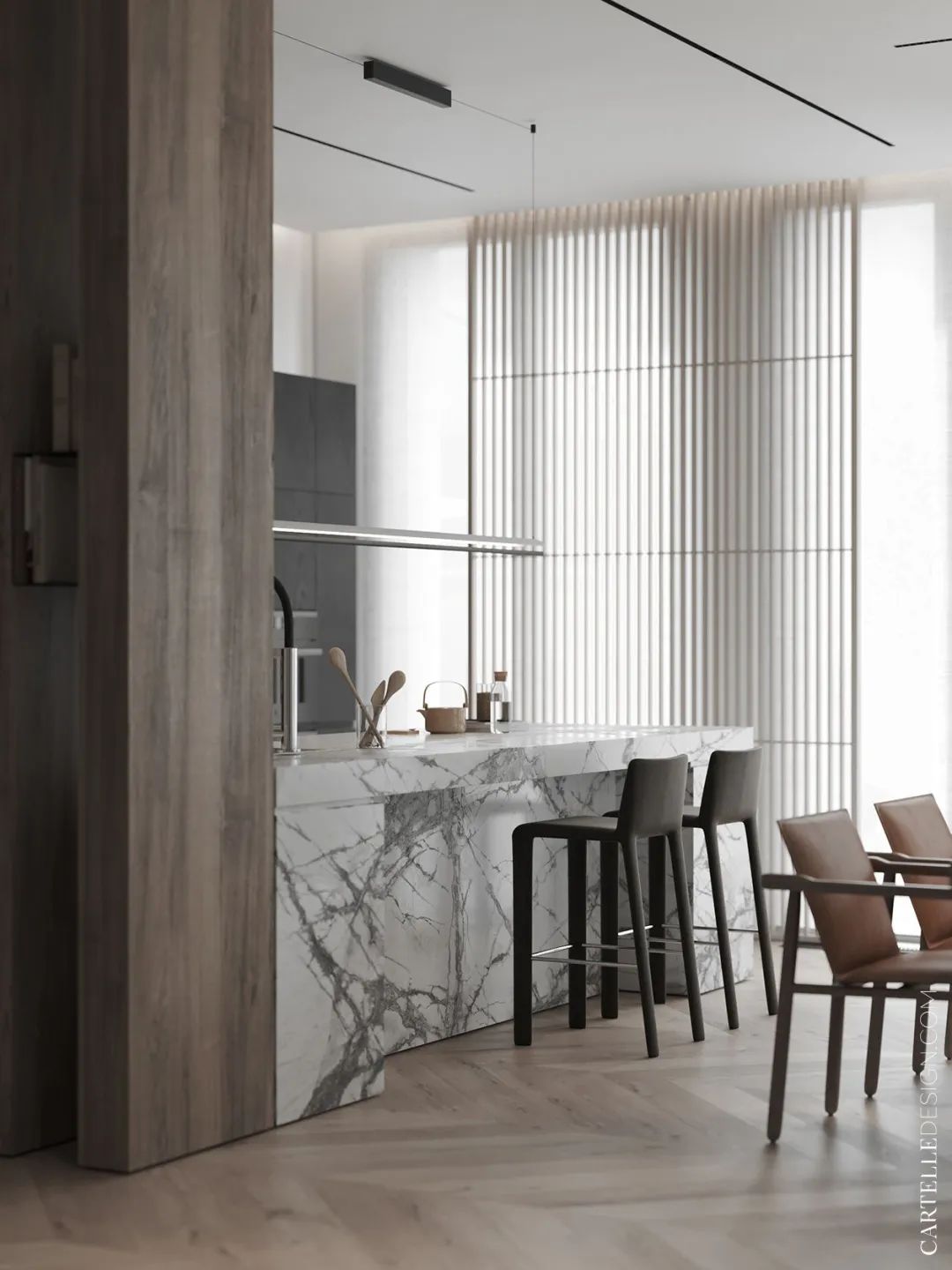 简雅美宅丨Cartelle Design-25