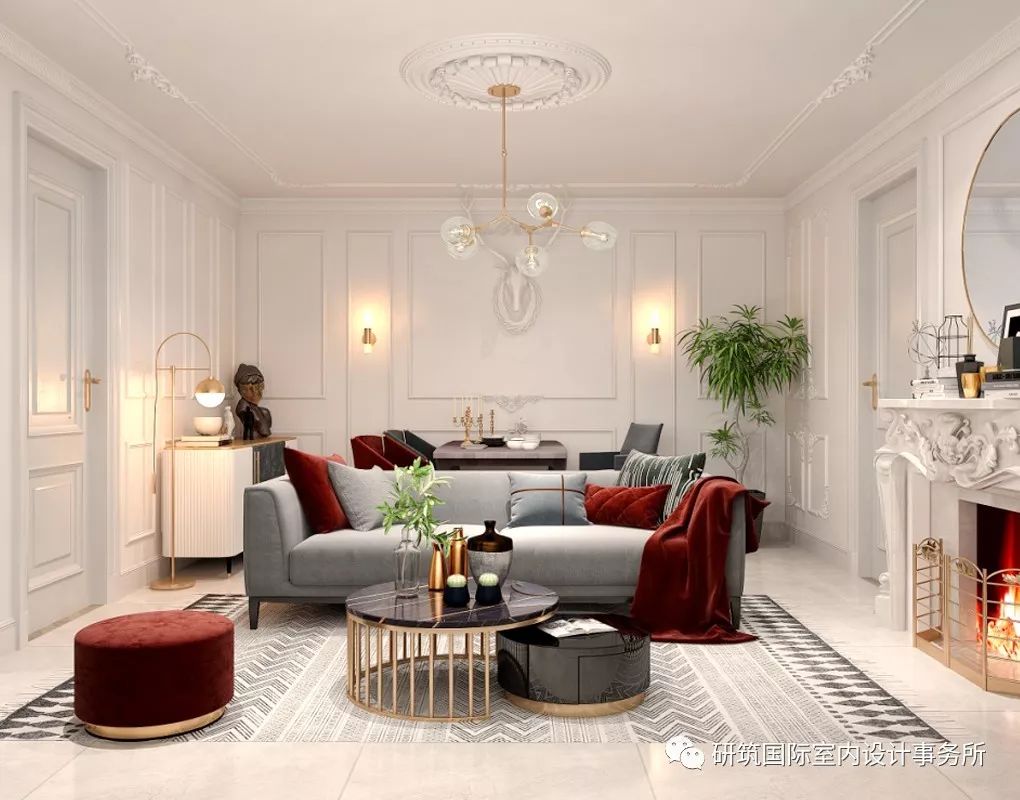 金星园法式情奢设计,解决户型问题,实现舒适生活-96