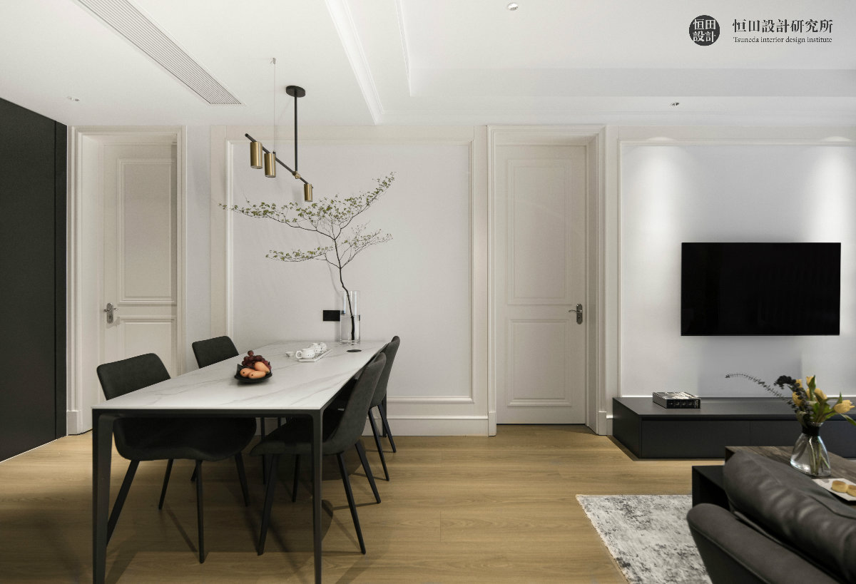 全隐形收纳的 82㎡ 精装房改造丨中国上海丨恒田设计-28