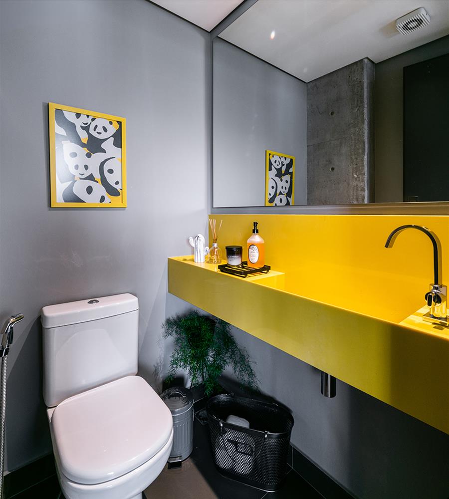 巴西 SP 公寓 | 工业风格与音乐元素的完美结合-5