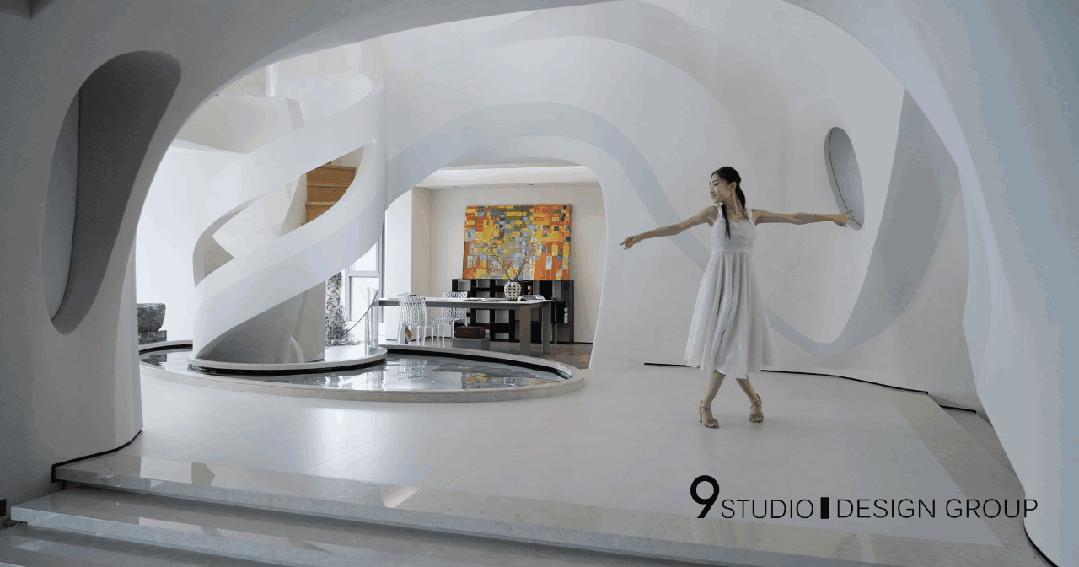 9SDG李东灿 · 广州480㎡当代豪宅,洞穴式居所,《空间协奏曲》丨中国广州-41