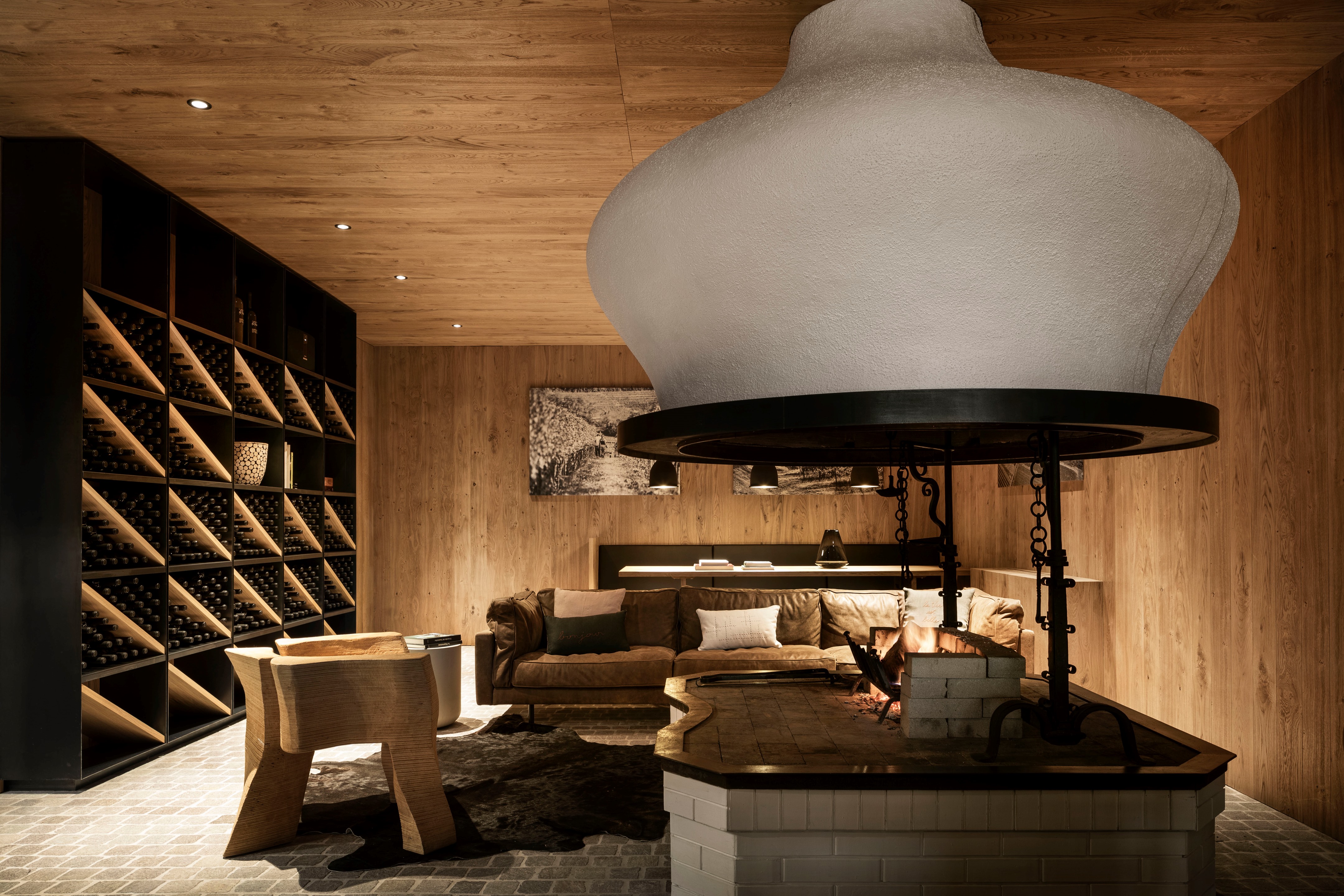 意大利 LaViarte 酒庄现代室内设计，融入自然风光与传统元素-24