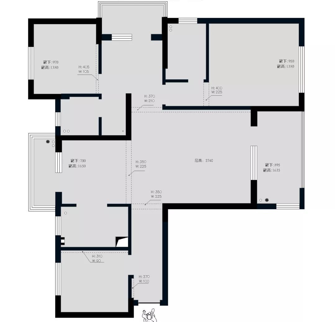三房大改四房 送给女儿们的梦想家-4