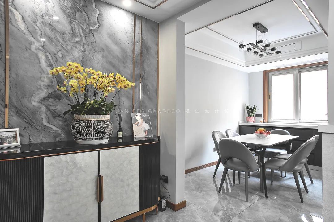 境远装饰 | 105㎡现代低奢灰度空间设计-38