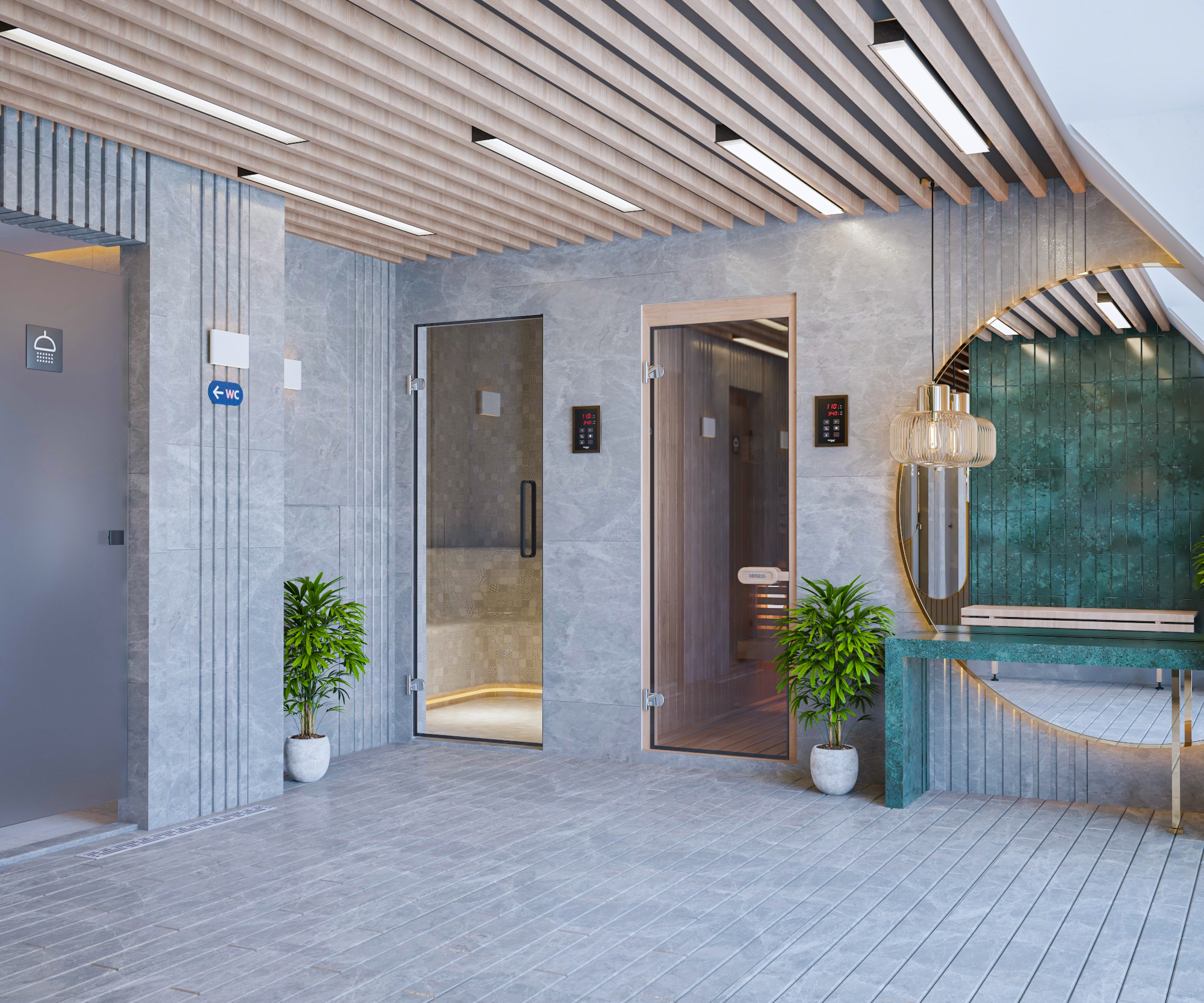 迪拜更衣室丨阿联酋迪拜丨Hazem Ahmed-4