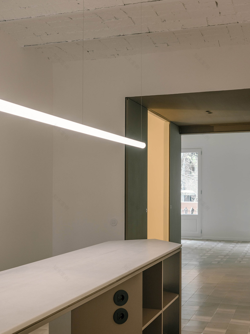 巴塞罗那Ei·ample Esquerra区公寓翻修丨西班牙巴塞罗那丨Metronom-21