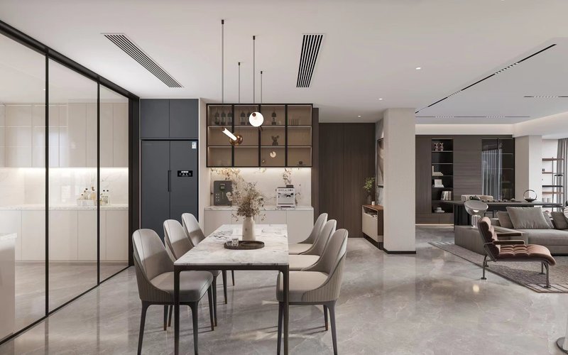 龙湖景粼天序二期现代轻奢风案例-15