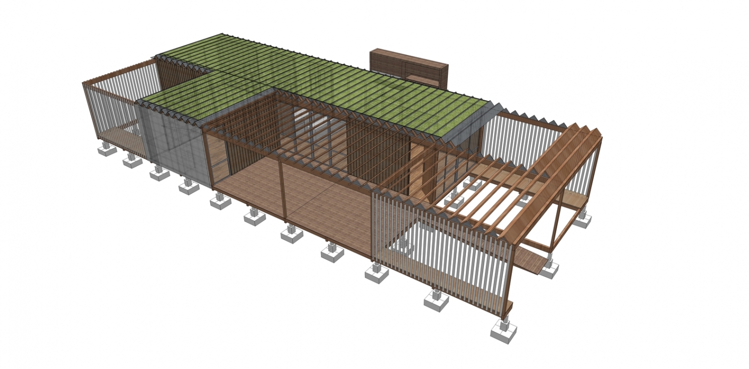 阿根廷马德拉木质生态住宅（Argentina Madeira Residences）丨Estudio Borrachia-51