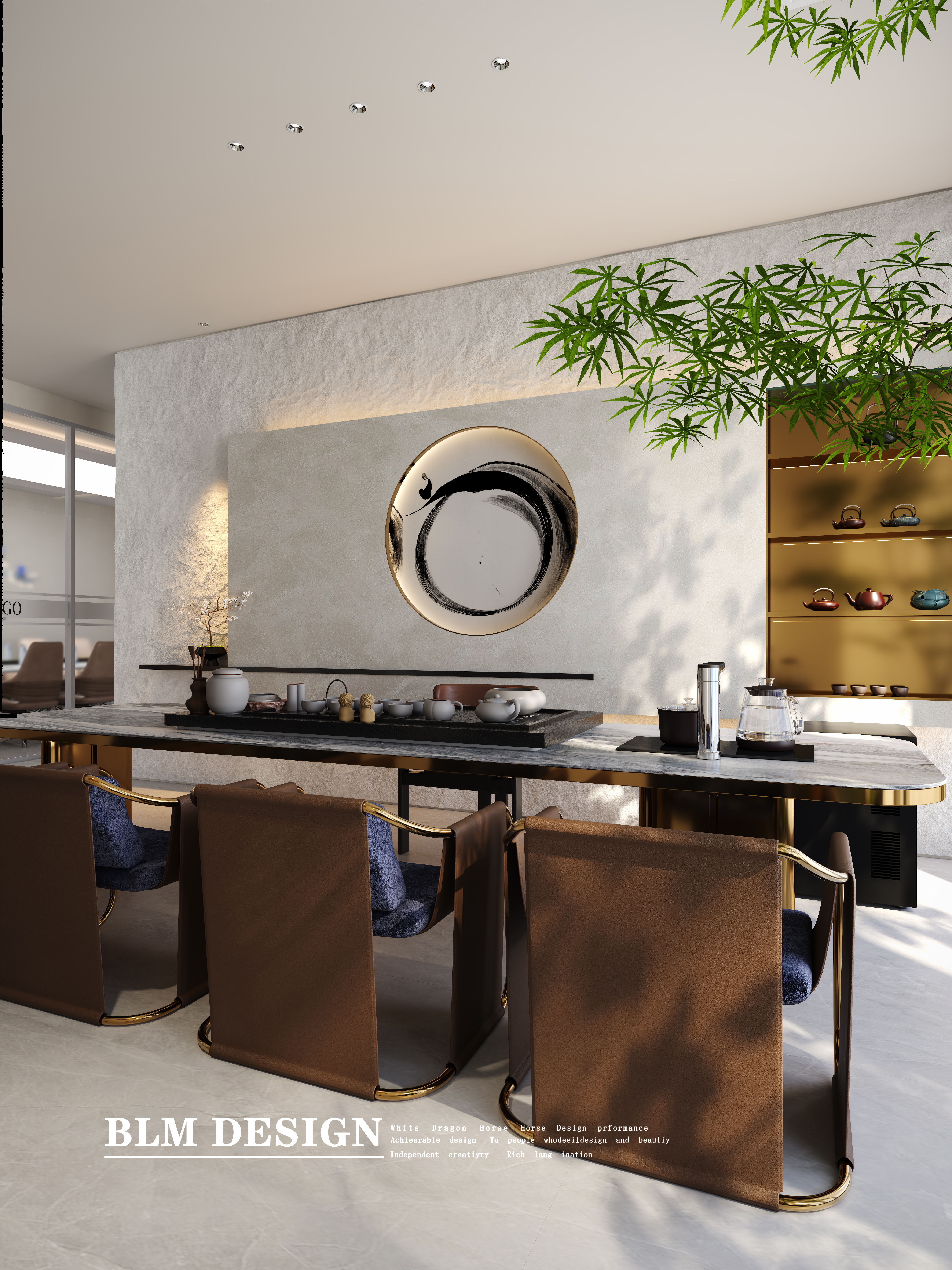 办公室丨白龙马效果图-6