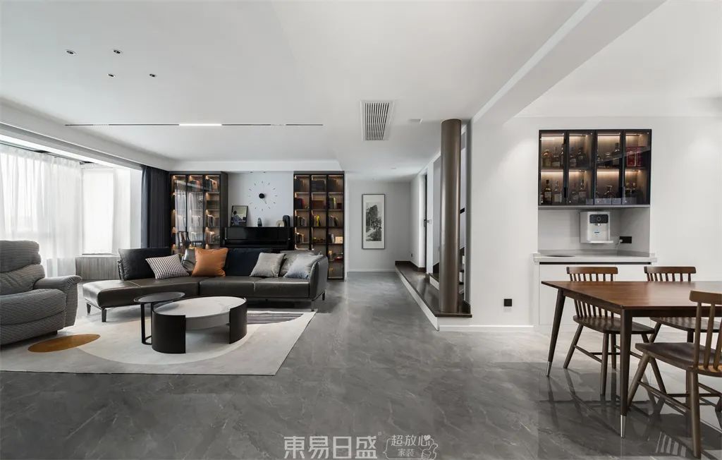 纯粹干练的现代家居设计·奥正诚园南区丨东易日盛-15