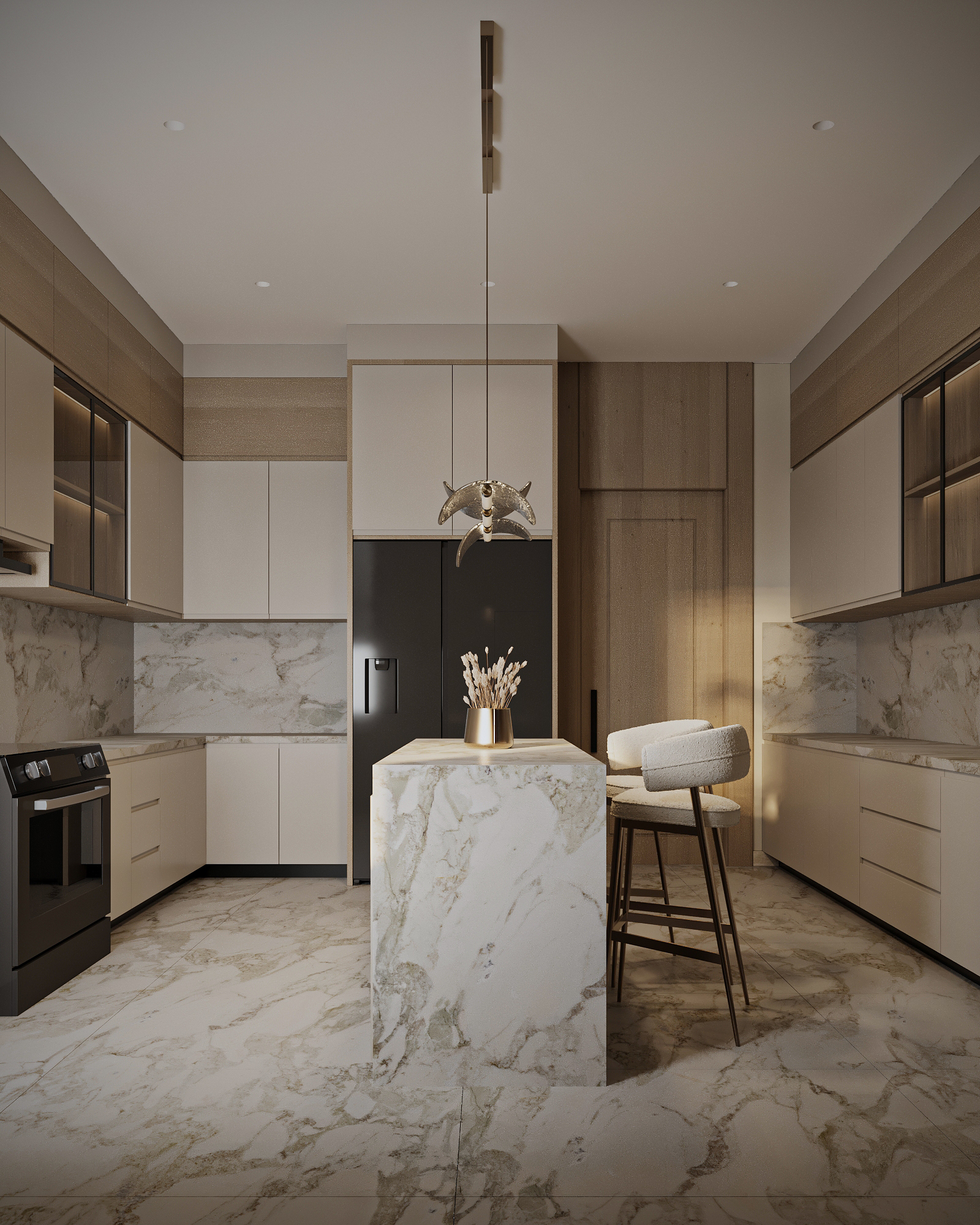 现代厨房设计-5