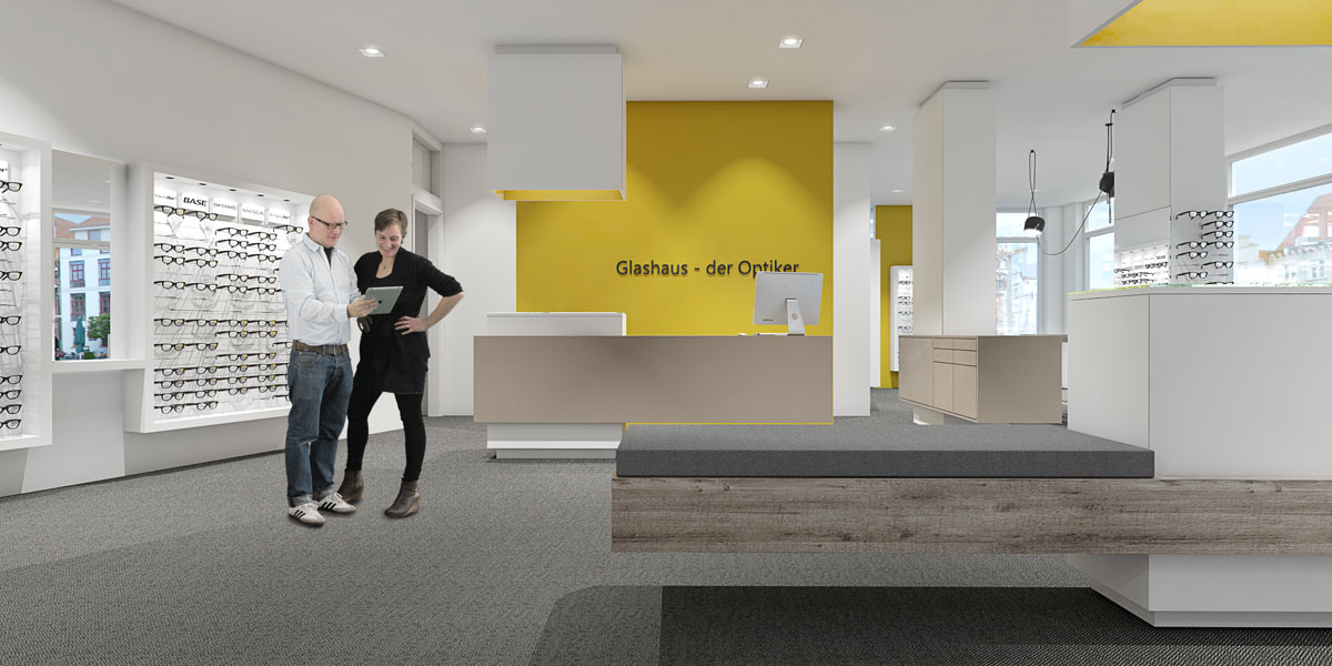 汉堡眼科眼镜店 | Schuster 室内装修设计-12