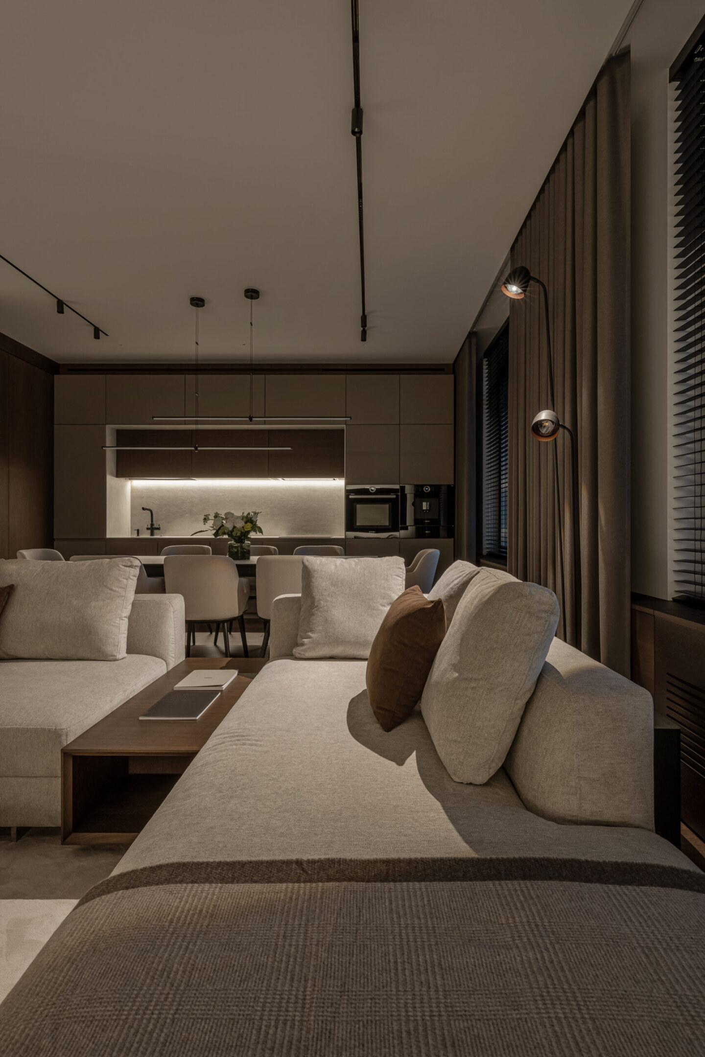 基辅俄罗斯方块大厅住宅区公寓设计丨乌克兰基辅丨Bezmirno 建筑工作室-13