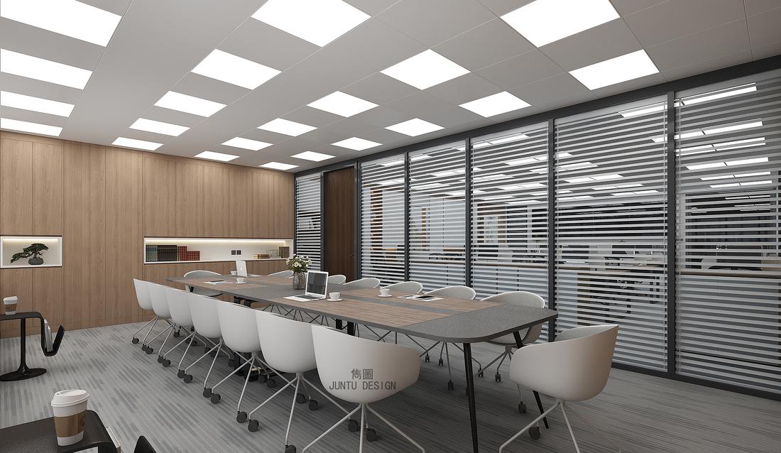 南沙区口岸大厦华盟写字楼办公室设计-24