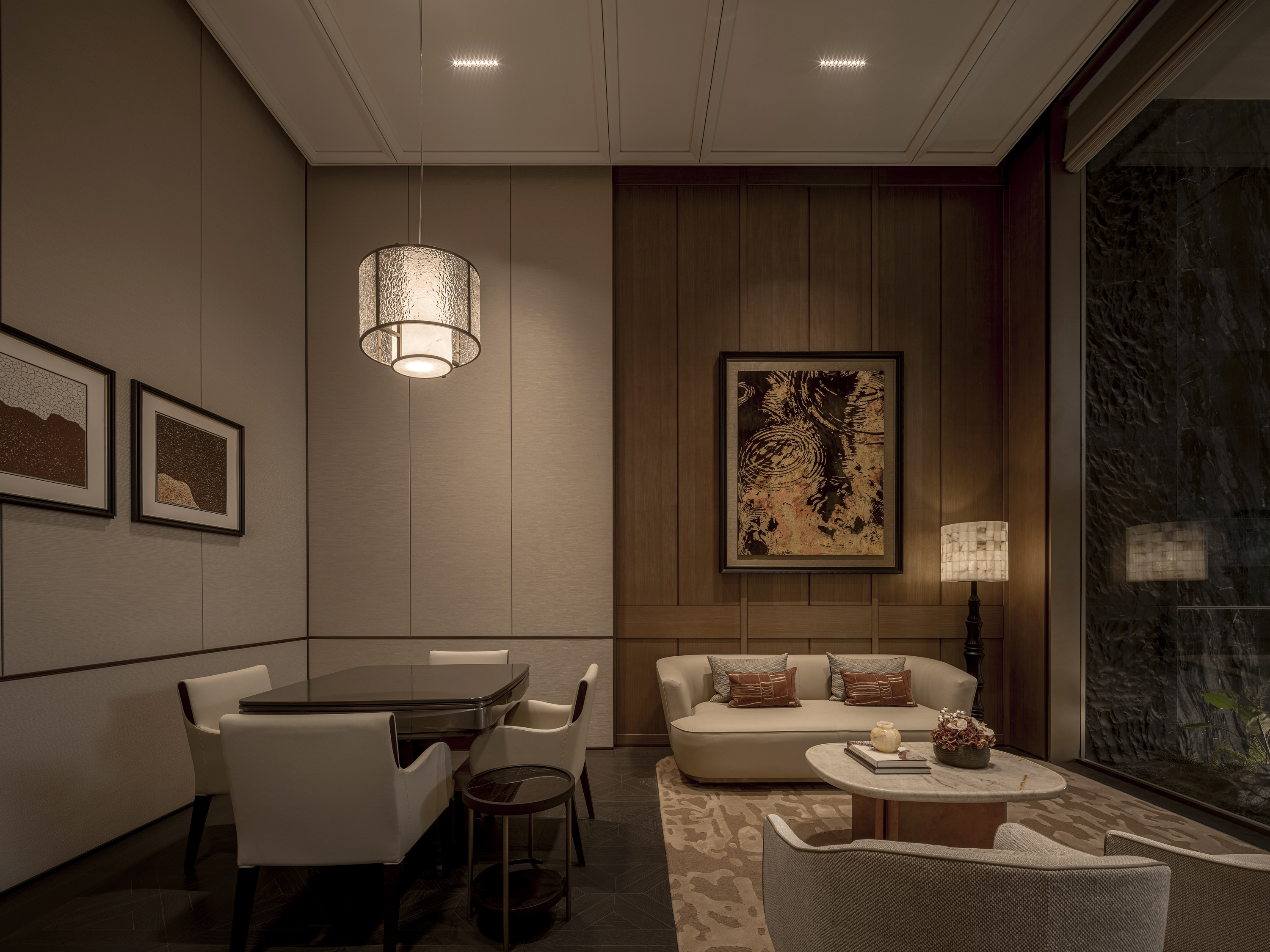 长沙华润瑞府四期锦宸会所设计丨中国长沙丨DIA（主创设计薛峰,团队成员众多）-14