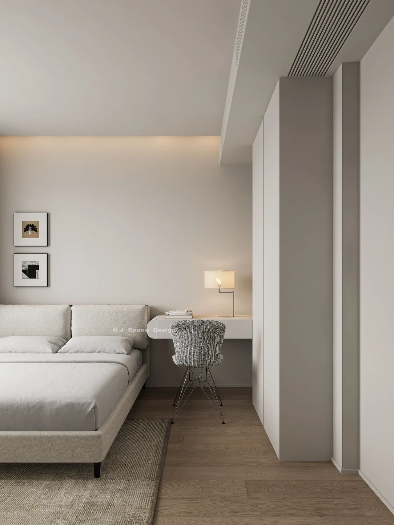 简白轻黑丨逅界空间设计-42