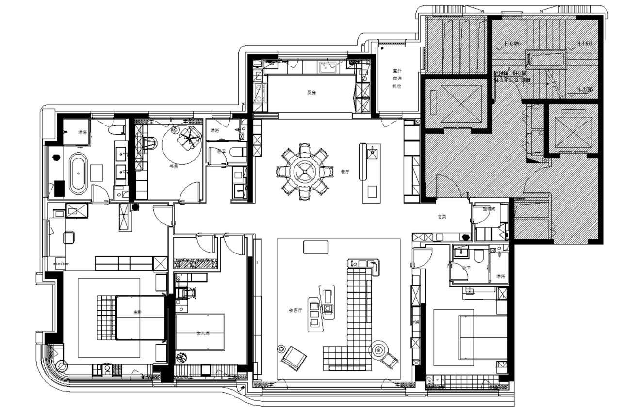 天津中海时光之镜 237 户型样板间丨中国天津丨北京山禾金缘艺术设计股份有限公司-90