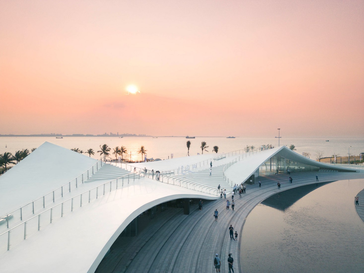 海口海滨公共亭第6号站“天空之山”丨中国海口丨藤本壮介建筑事务所-48