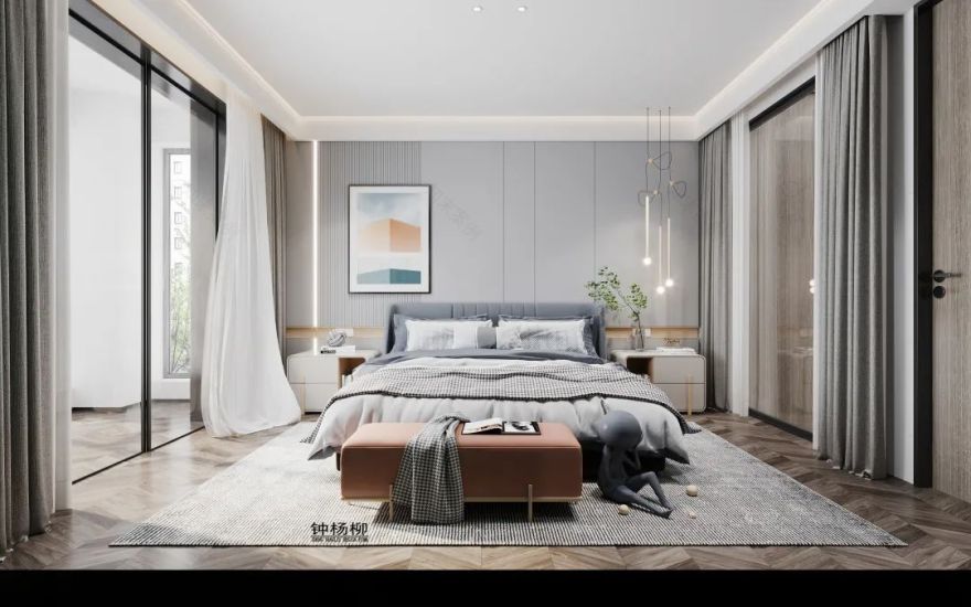 现代宜昌弘扬·拉菲小镇 320㎡岁月芳华丨中国宜昌丨宜昌十翼空间装饰设计事务所-40