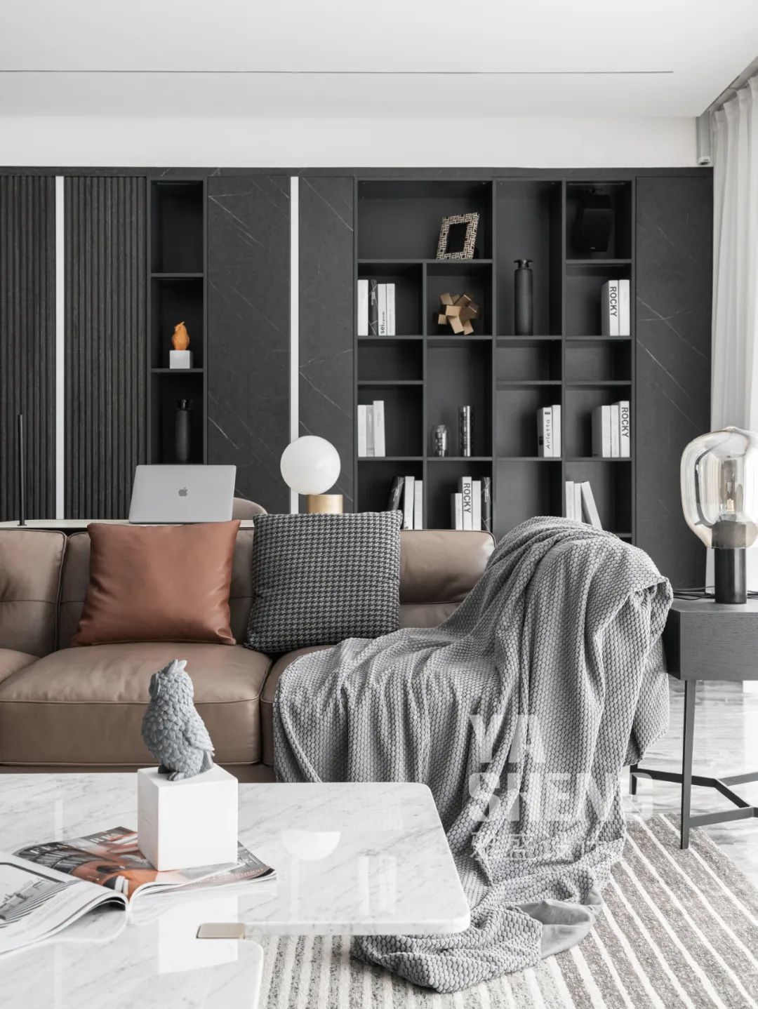 玉兰广场 150㎡家居空间 | 舒适宜居的情绪疗愈场所-58