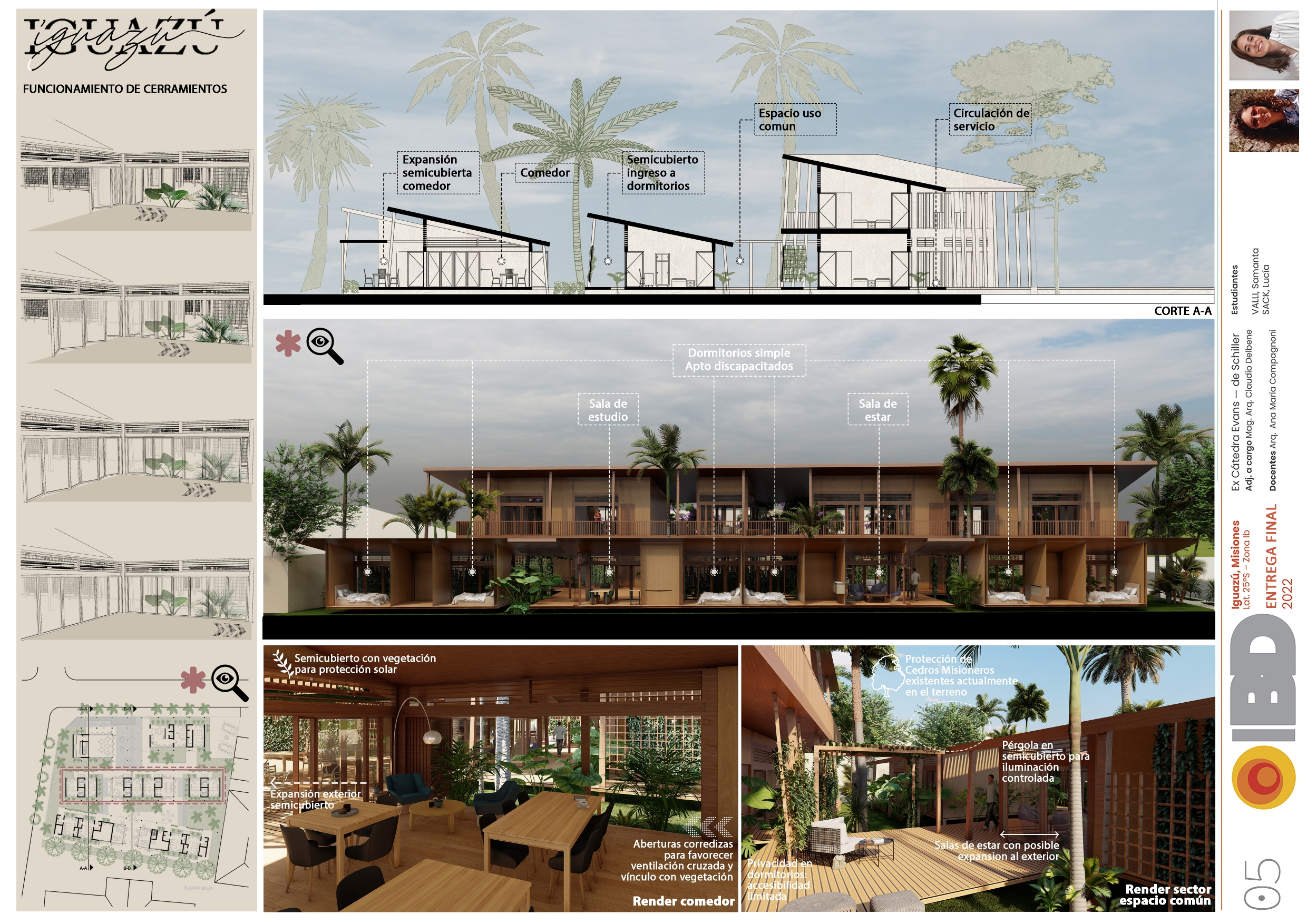 学生生物气候住宿丨ParaguayMisiones丨Cátedra Evans de Schiller,UBA-11