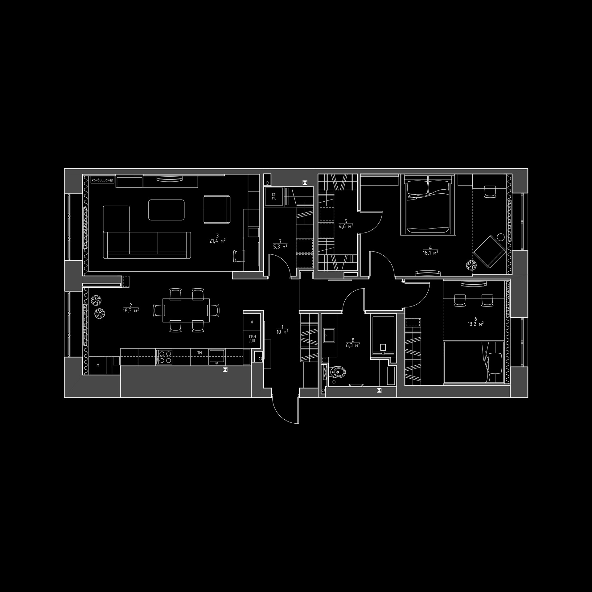 93㎡公寓设计-20