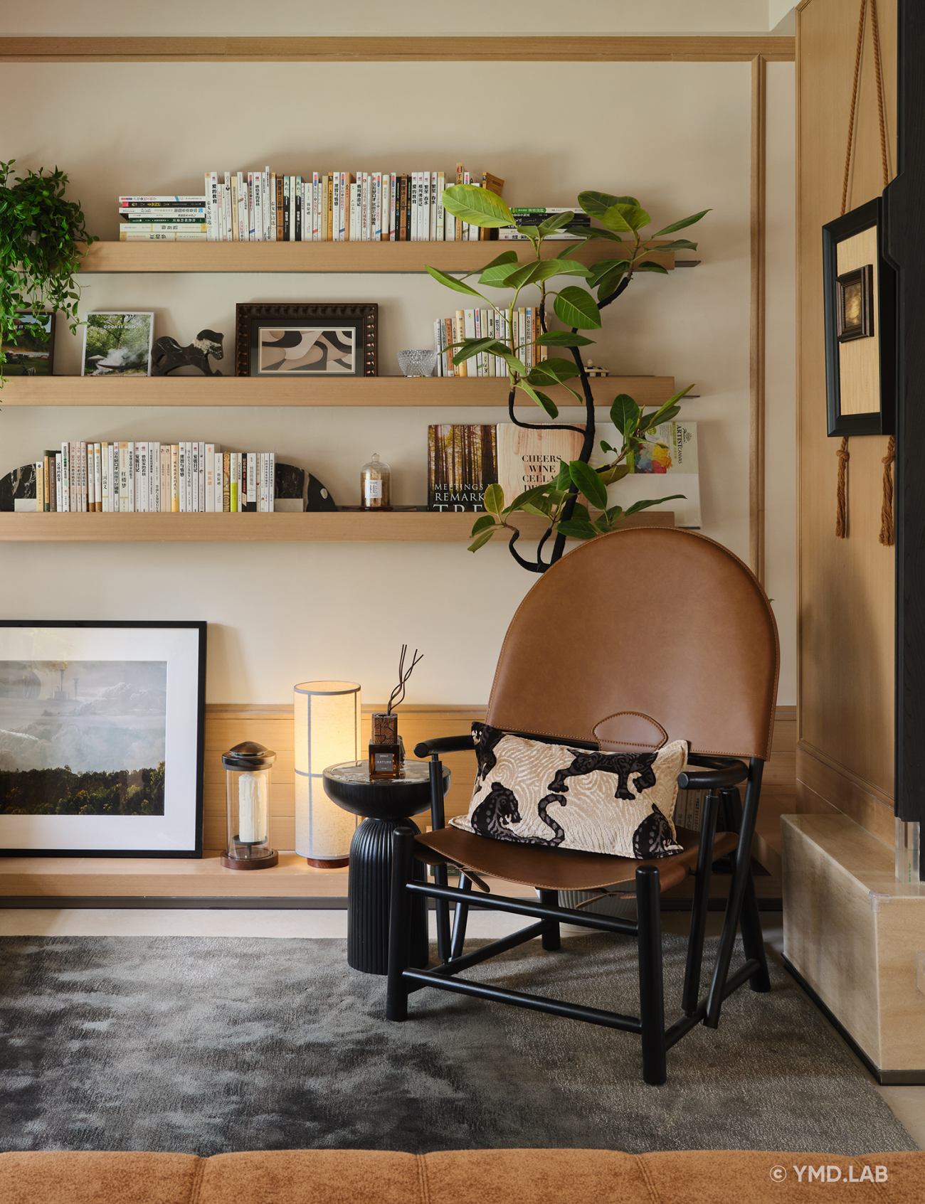 岳蒙设计 | 粤东润溪花园样板间-17