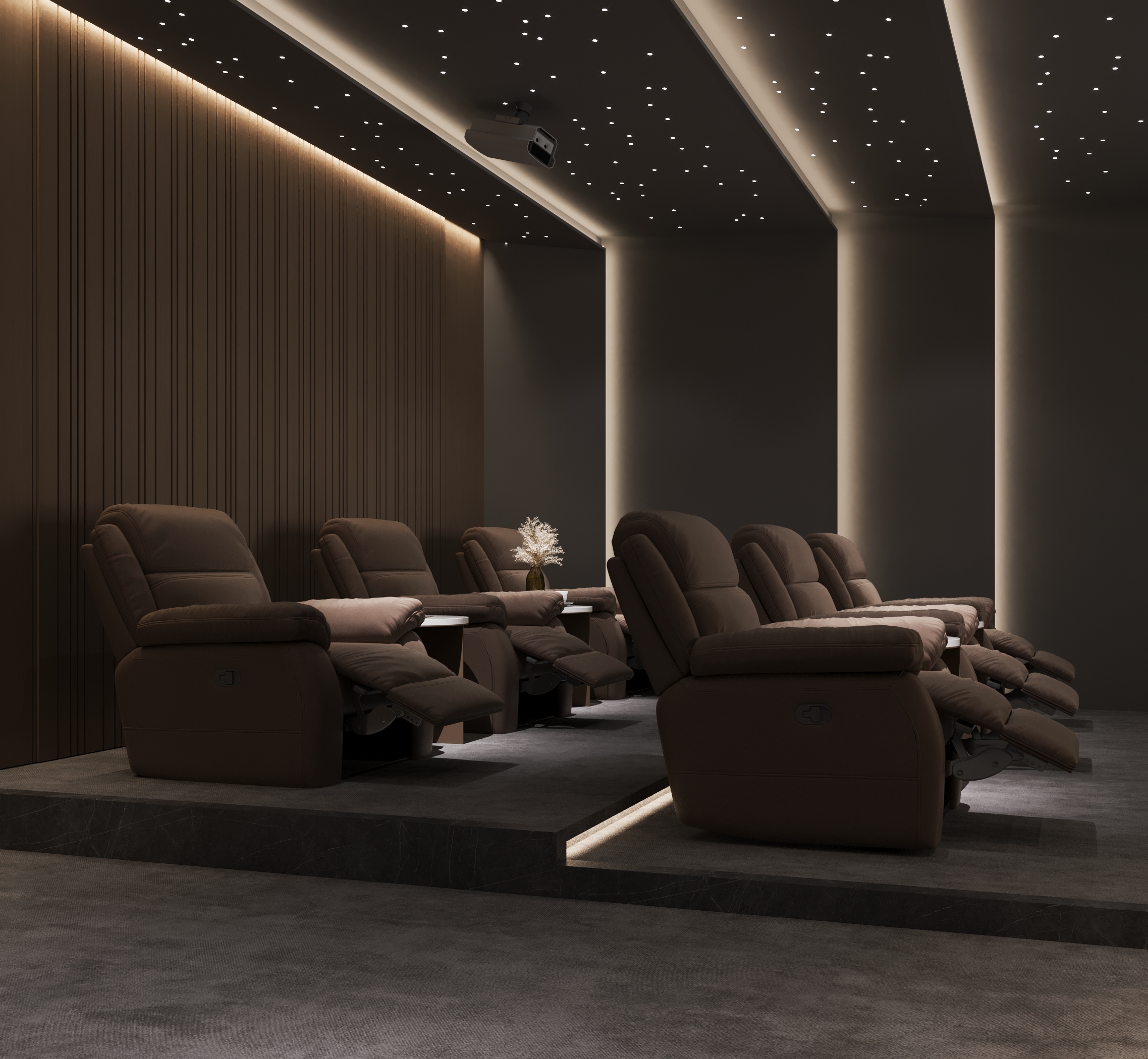 家庭影院设计丨卡塔尔-6