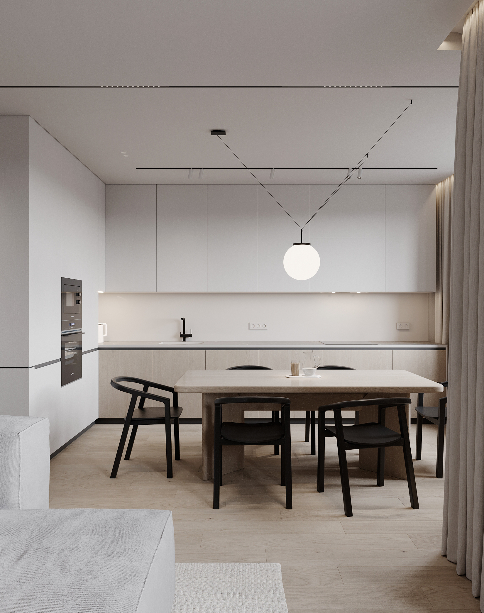 ЖК:Александровский 公寓室内设计项目丨俄罗斯车里雅宾斯克丨Ananev Architects-35