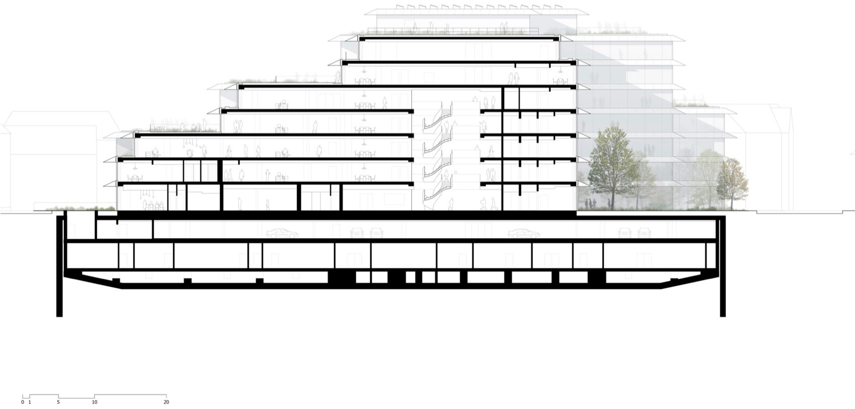 Bellerivestrasse 36大楼丨瑞士苏黎世丨C.F. Møller Architects-109