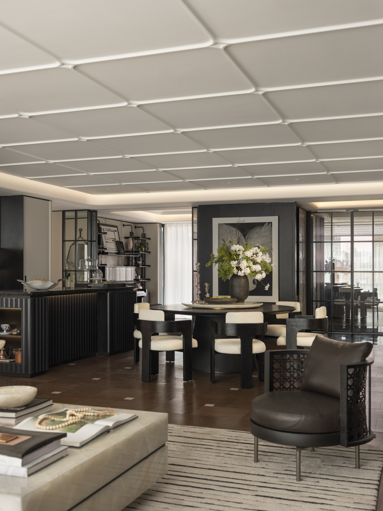 华润置地武汉瑞府266㎡样板间丨中国武汉丨LYZD李益中设计,RSD赛瑞迪普-6