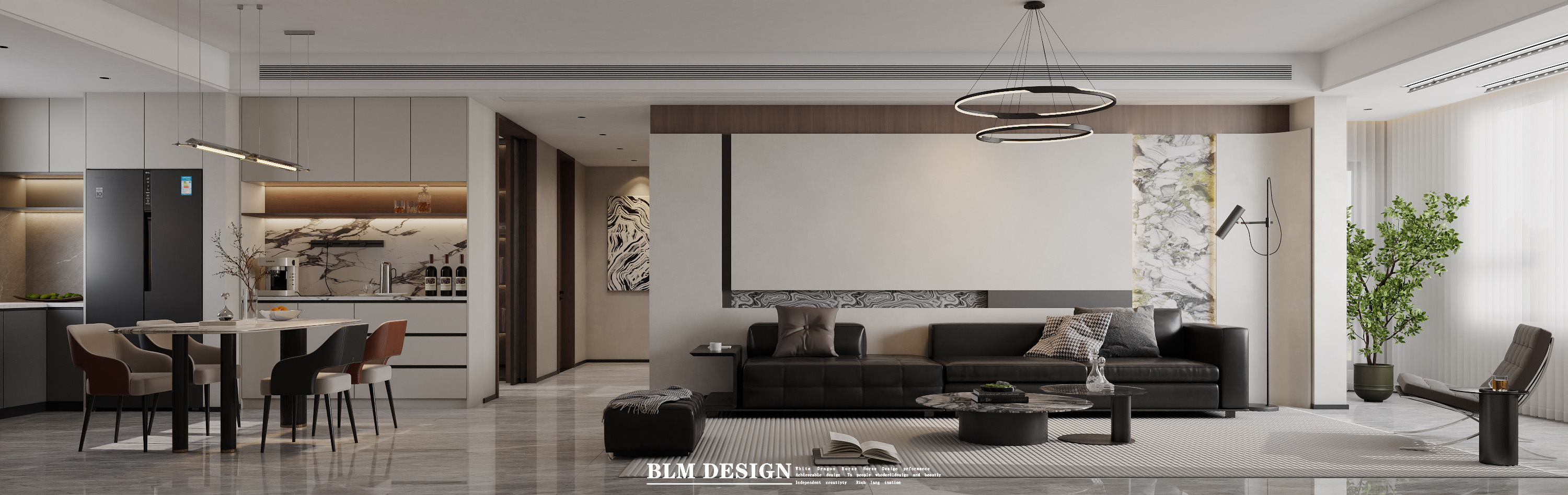 现代意式效果图设计案例-7