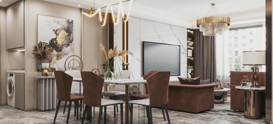 
旭辉雍禾府130平设计案例 -8