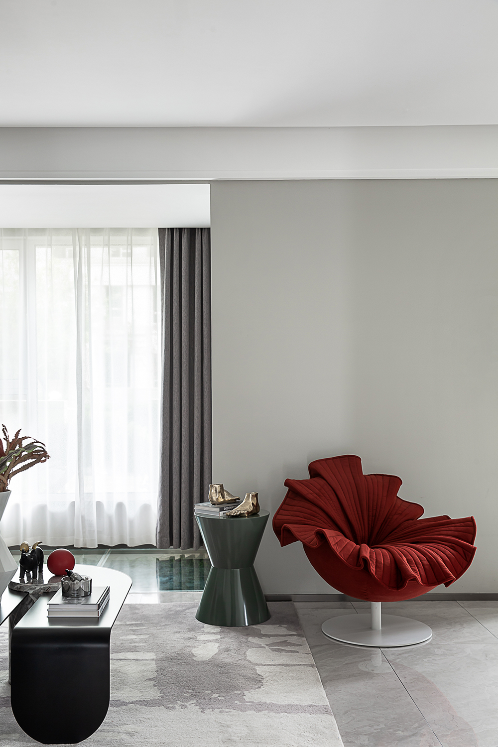 280㎡潍坊复式样板间，简约雅奢的品质生活！-17